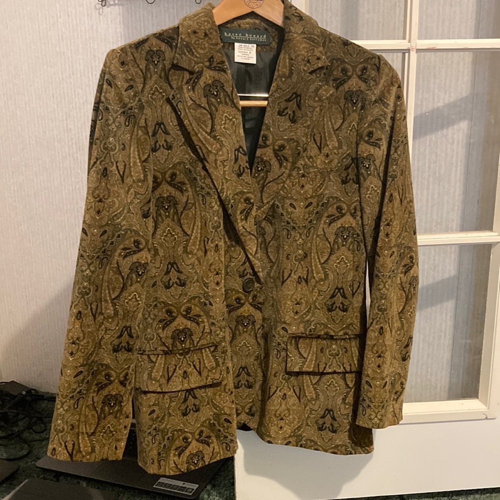 Velvet blazer